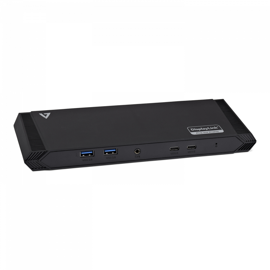 V7 DOCKUSBC - Dockingstation - USB-C - DVI, 2