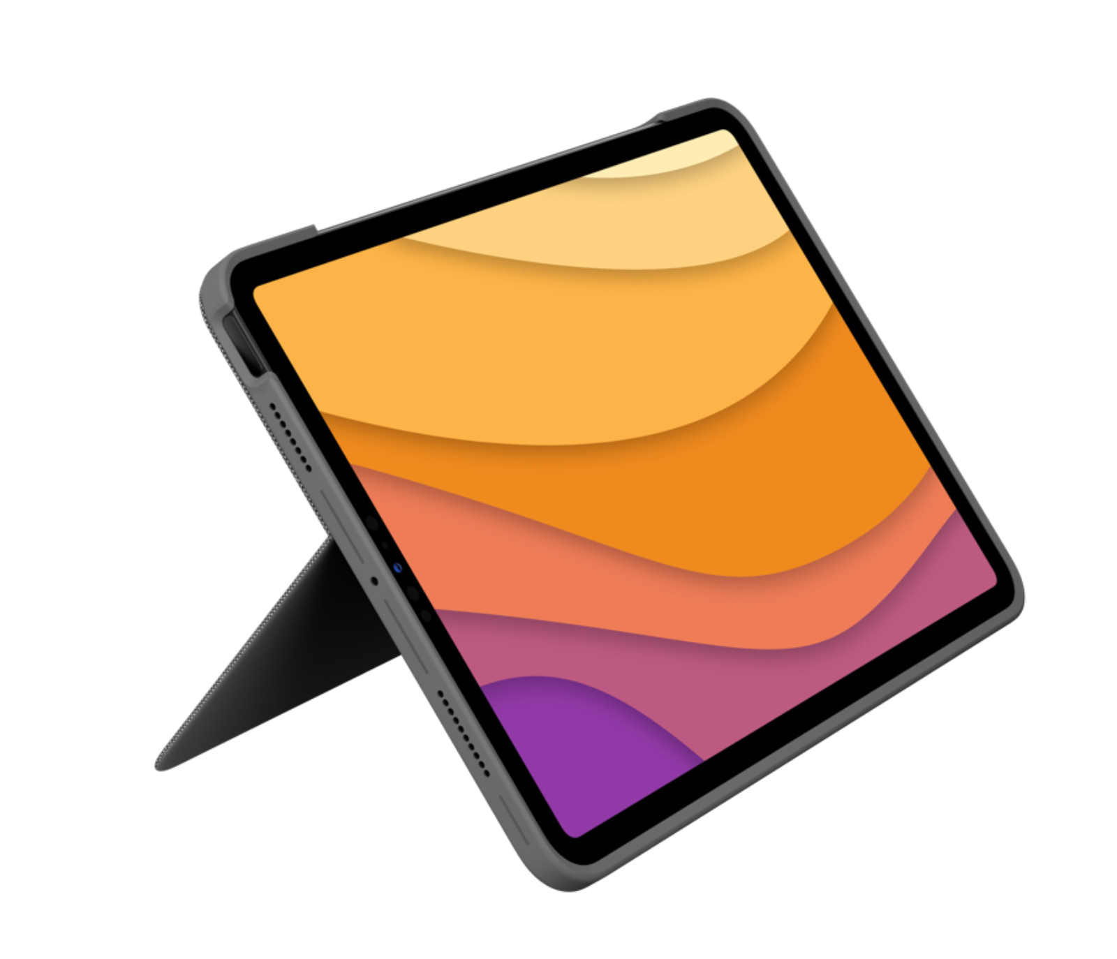Logitech Combo Touch, KeyboardDock für Apple iPad Air 4/Air 5 10.9" grau, DE