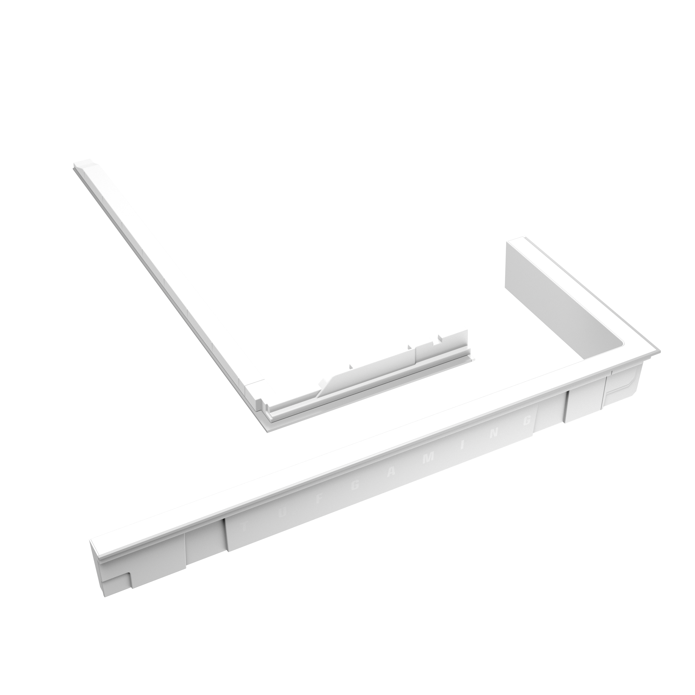 ASUS TUF GAMING GT502 Horizon ARGB Lighting Kit White, RGB-Lichtverbesserungs-Set, Weiß, Mehrfarbig,