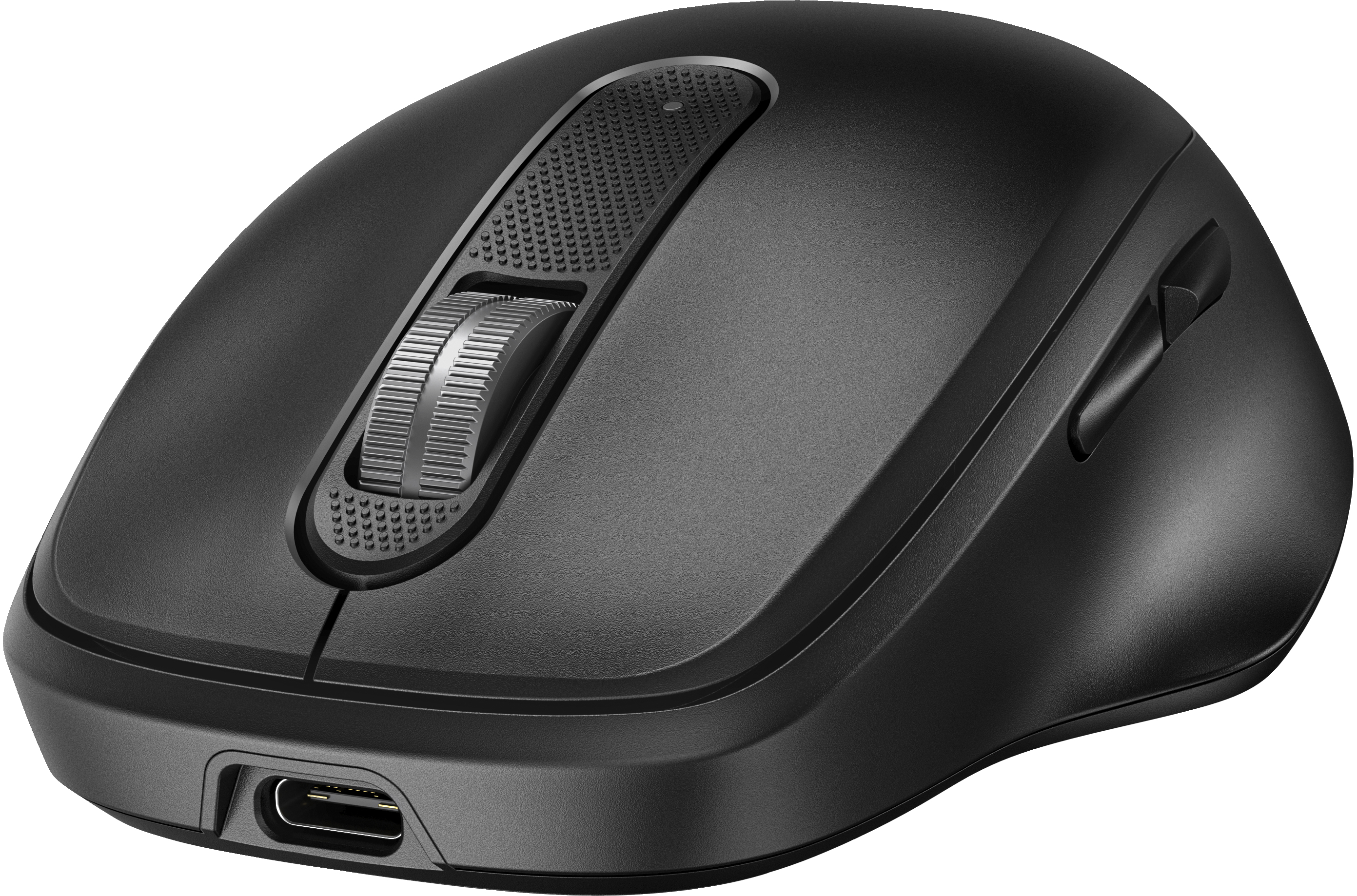 HP 510 - Maus - vollständig, ultraschnell aufladbar - 5 Tasten - kabellos - 2.4 GHz - kabelloser Emp