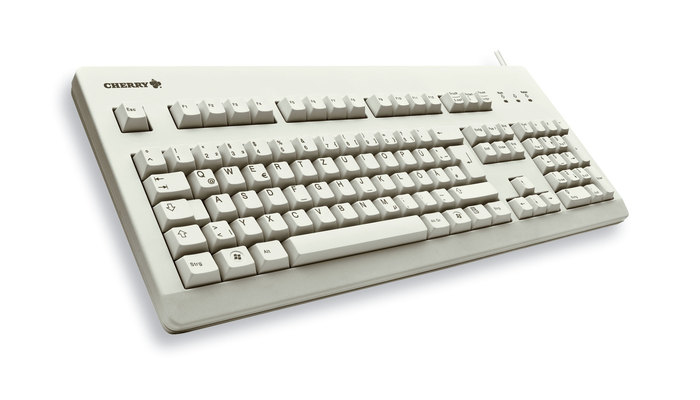 Cherry G80-3000 - Tastatur - PS/2, USB - Deutsch
