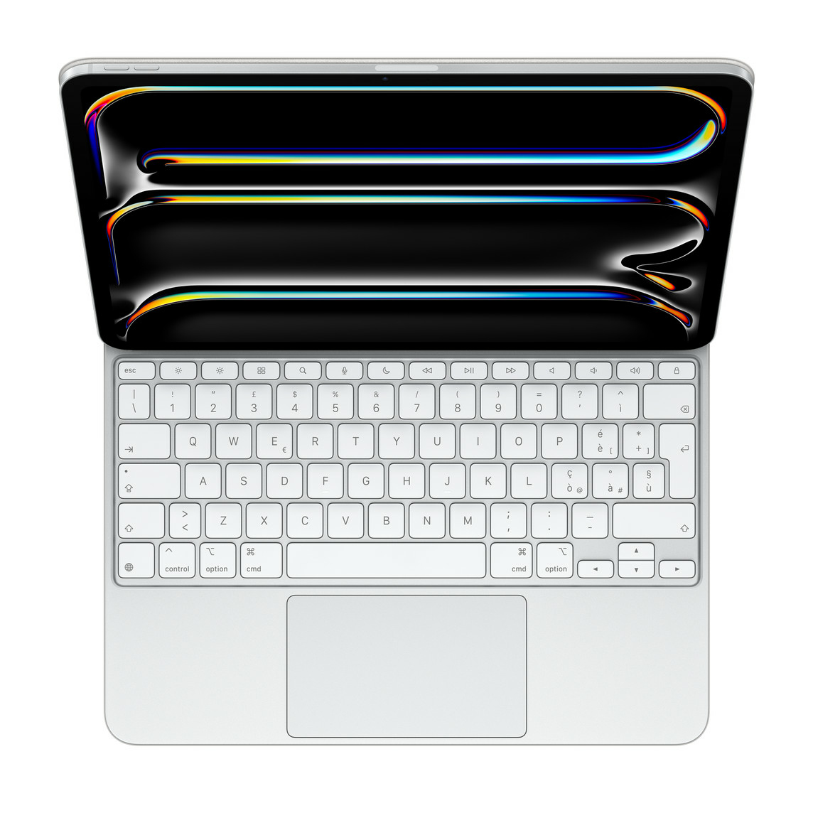 Apple Magic Keyboard - Tastatur und Foliohülle - mit Trackpad - hinterleuchtet - Apple Smart connect