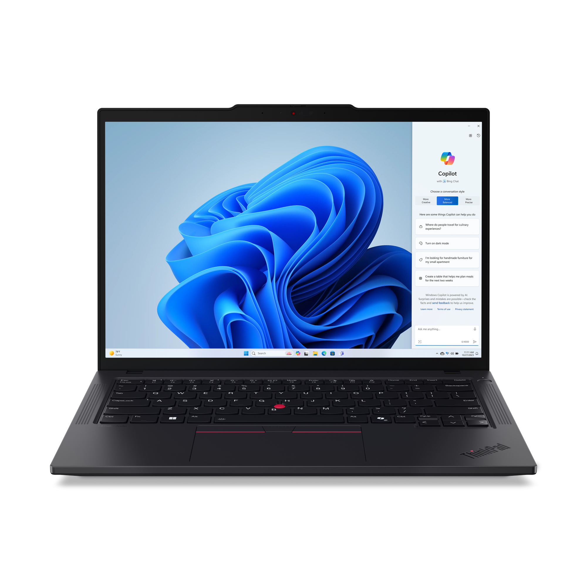 Lenovo ThinkPad T14 G5,  14" WUXGA, Core Ultra 5 135U, 16GB RAM, 256GB SSD, Win11 Pro