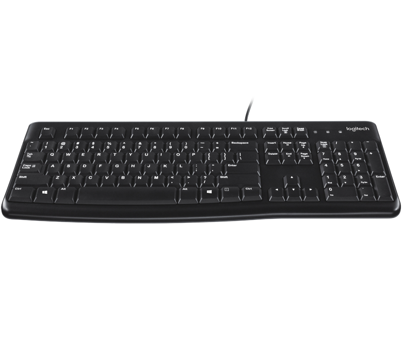 Logitech K120 - Tastatur - USB - GB