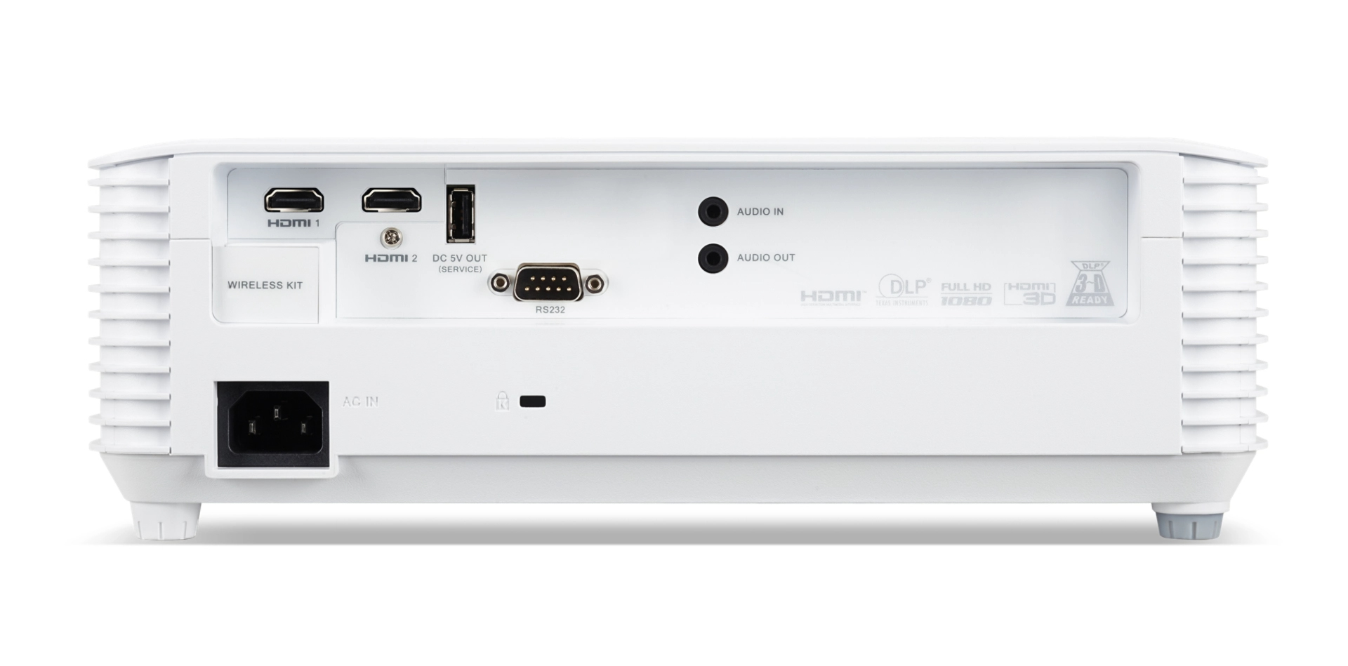 Acer H6546Ki - DLP-Projektor - tragbar - 3D - 5200 lm - Full HD (1920 x 1080)
