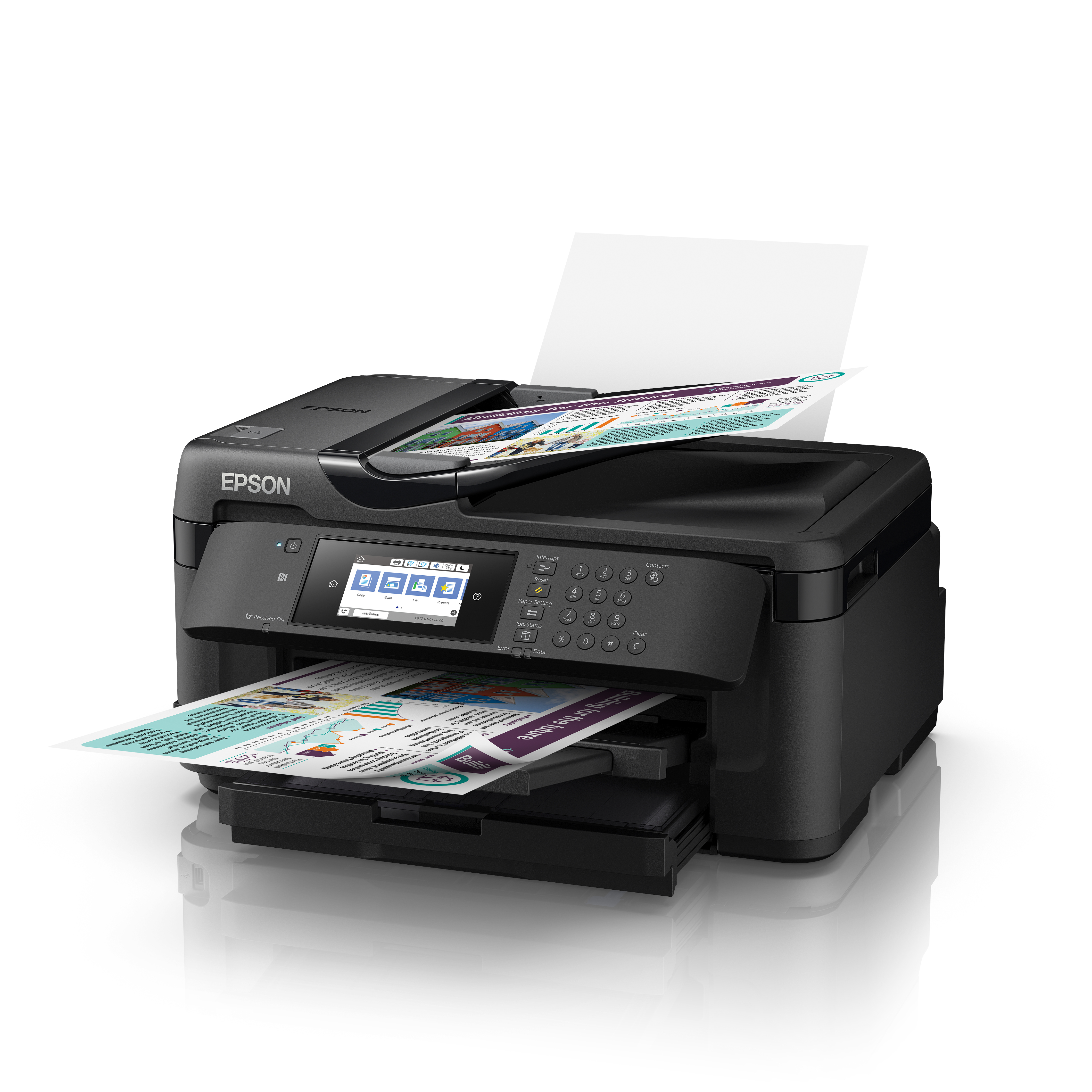 Epson WorkForce WF-7710DWF - Multifunktionsdrucker - Farbe - Tintenstrahl - A3 (Medien)
