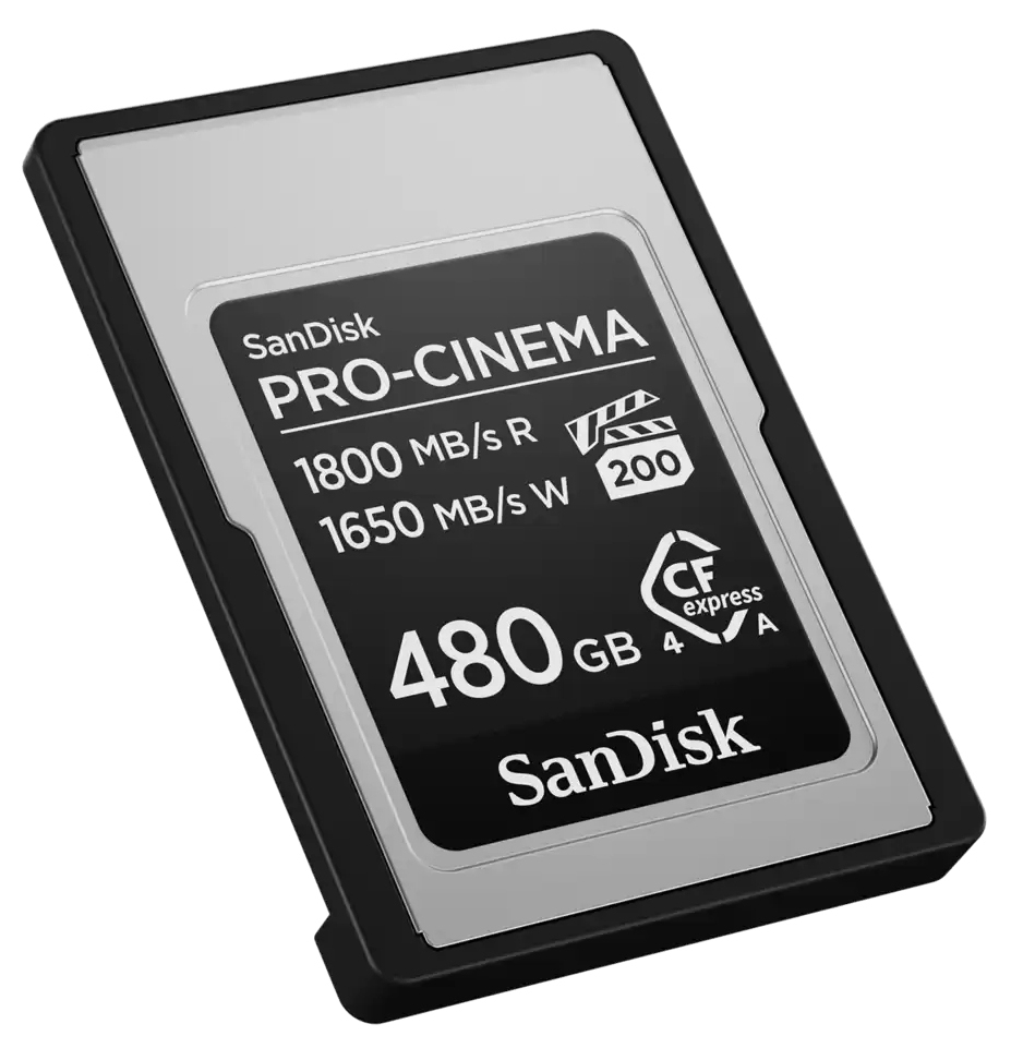 SanDisk PRO-CINEMA - Flash-Speicherkarte - 480
