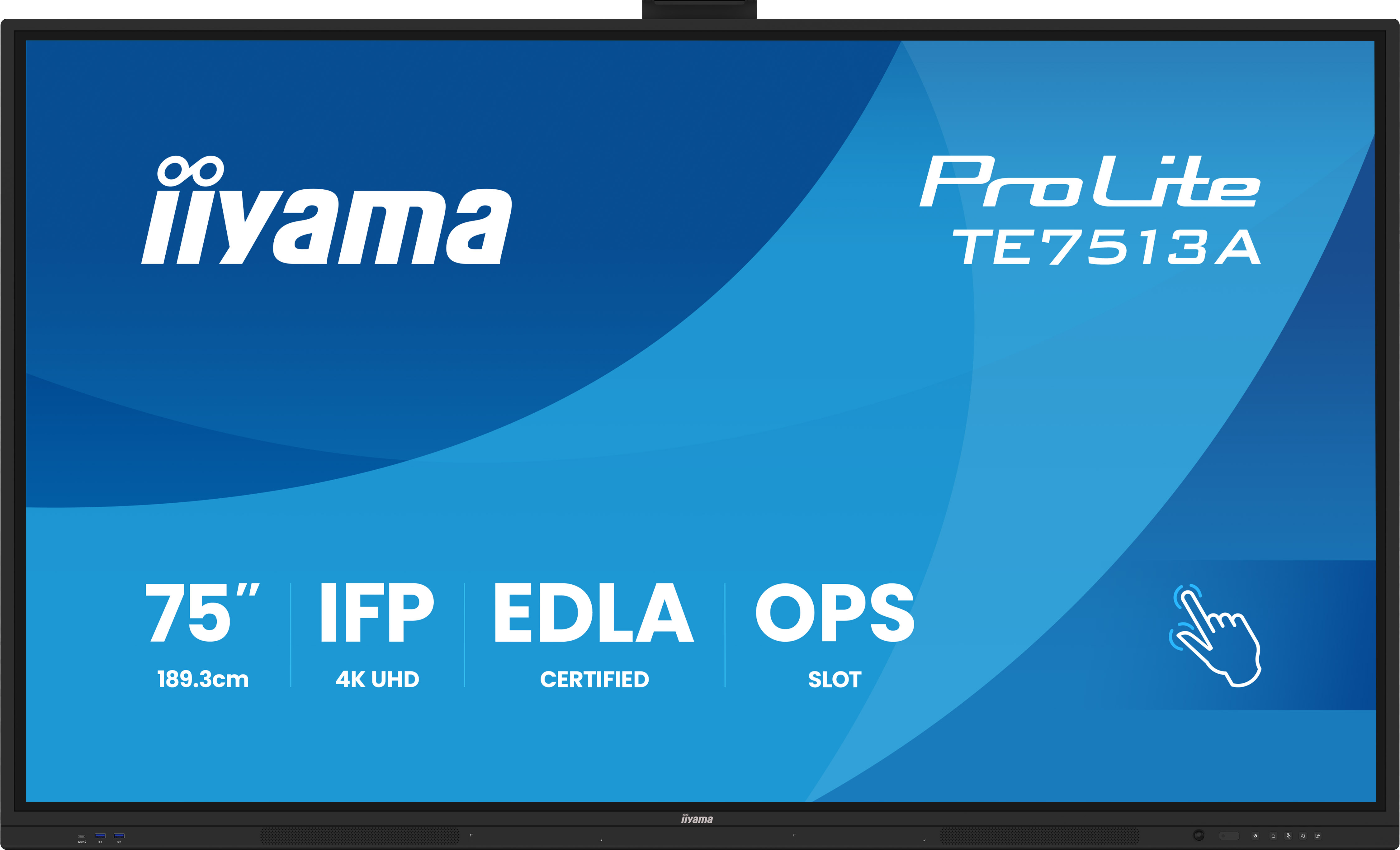 Iiyama ProLite TE7513A-B3AG - 190 cm (75") Diagonalklasse (189.3 cm (74.52")
