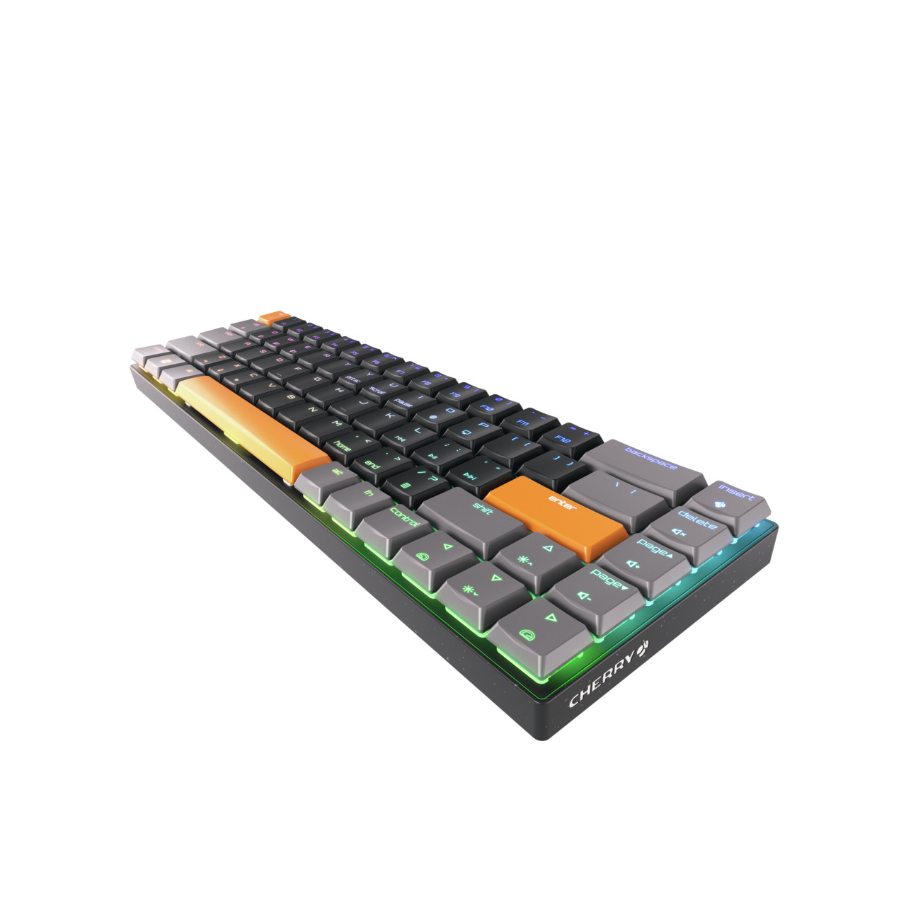 Cherry MX MX-LP 2.1 - Tastatur - compact - Hintergrundbeleuchtung