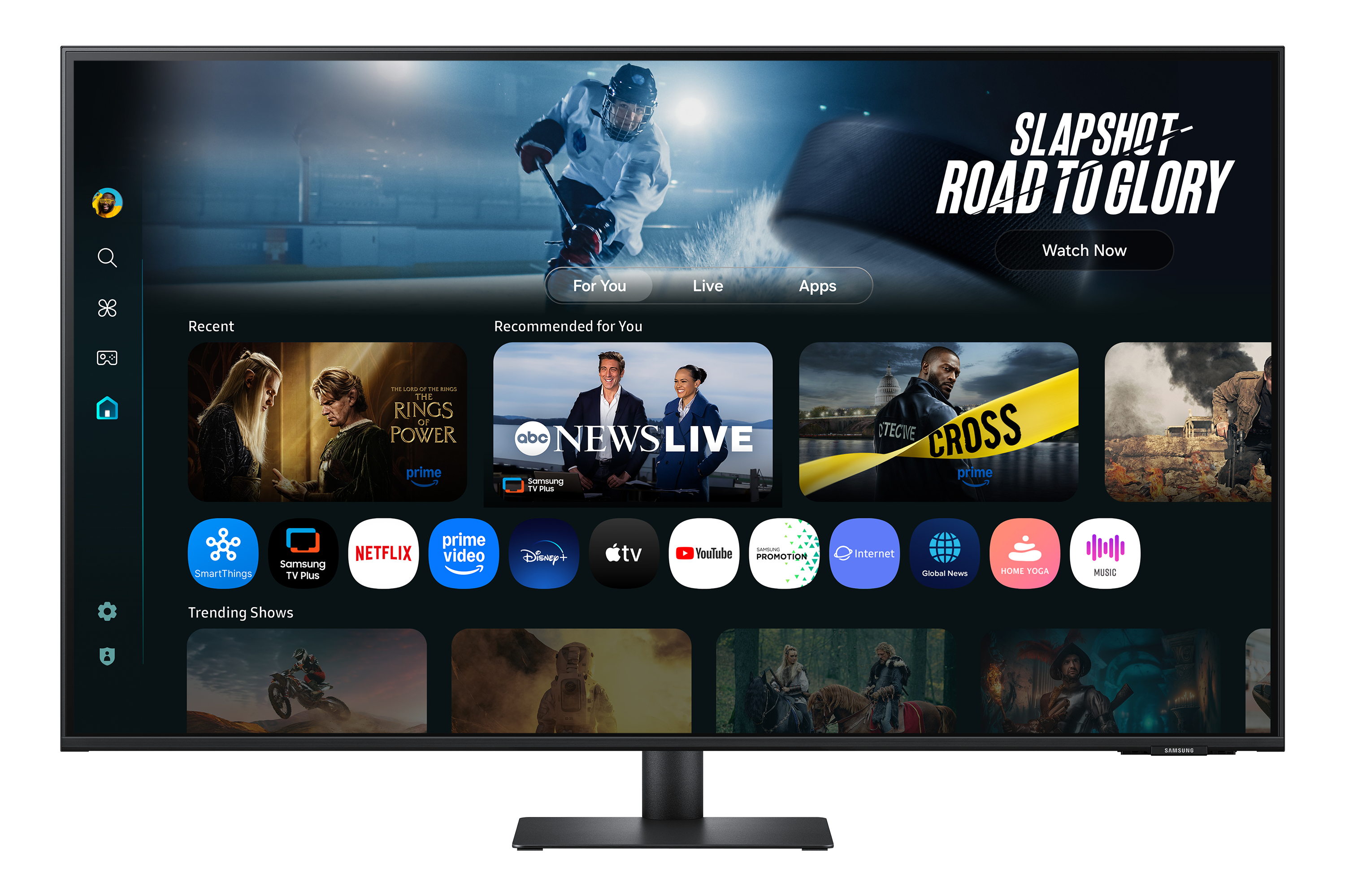 Samsung S43FM702UU - M70F Series - LED-Monitor - Smart - 109.2 cm (43")