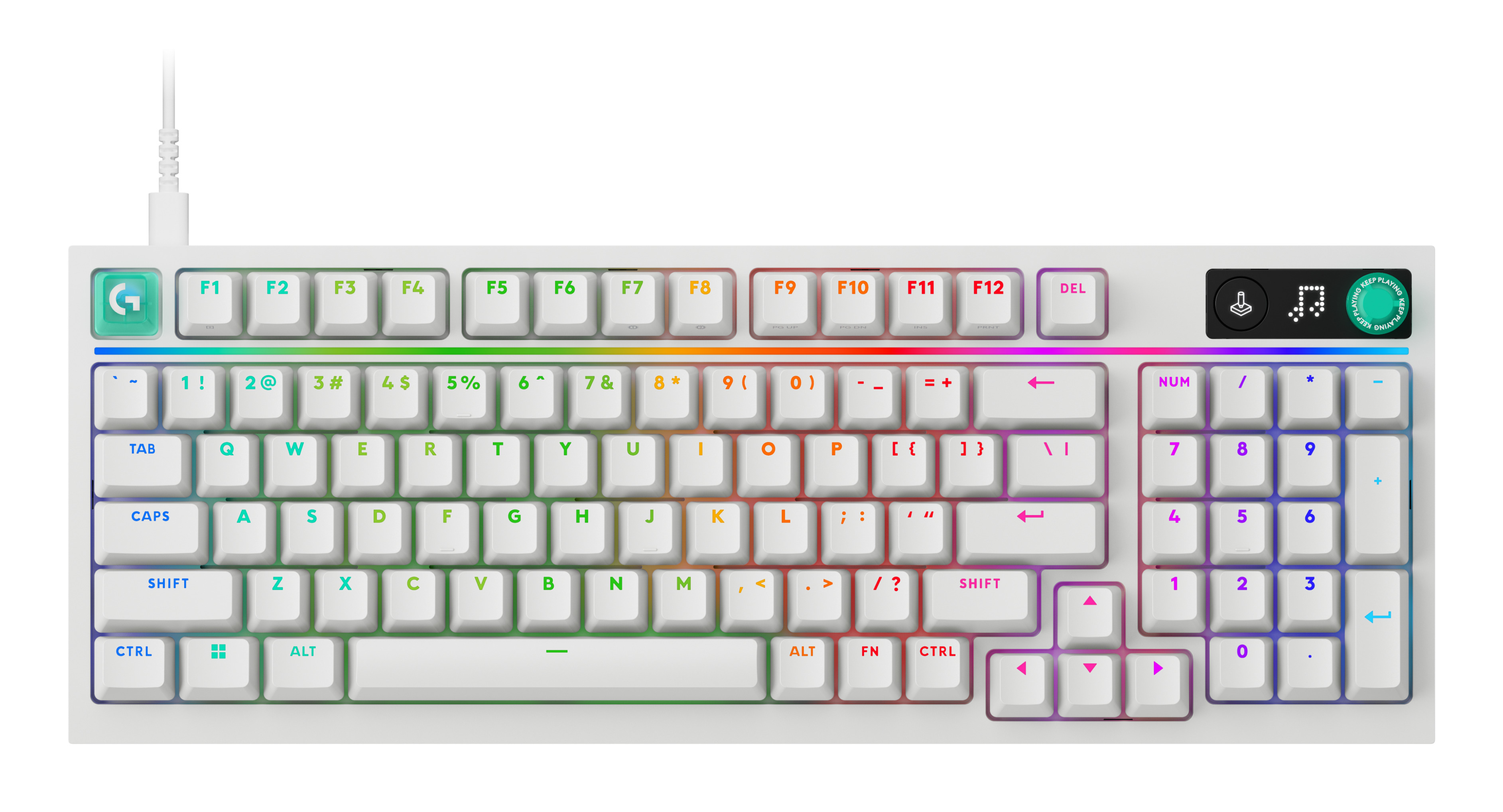 Logitech G G316 X 98 - Tastatur - 98% - full