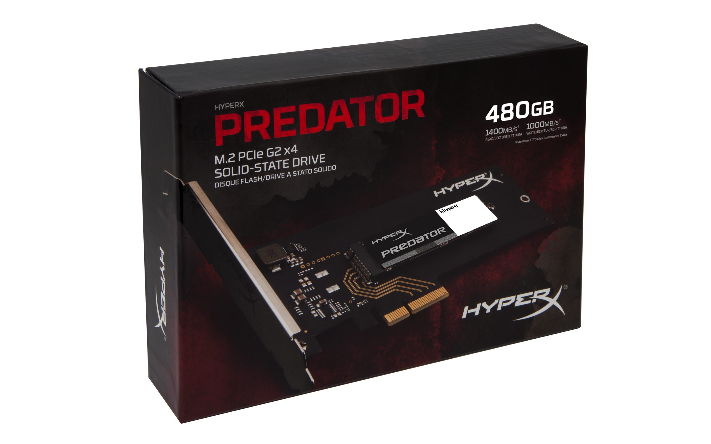 HyperX Predator - SSD - 480 GB - intern - M.2