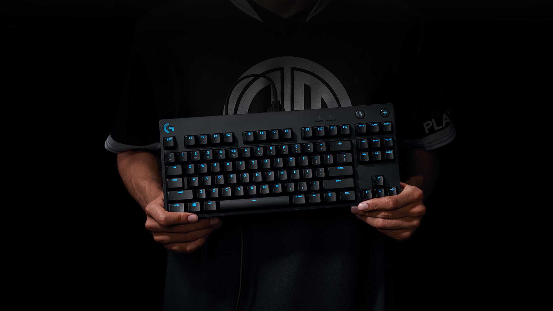 Logitech G 920-010592, Kabelgebunden, USB, Mechanischer Switch, QWERTY, RGB-LED, Schwarz