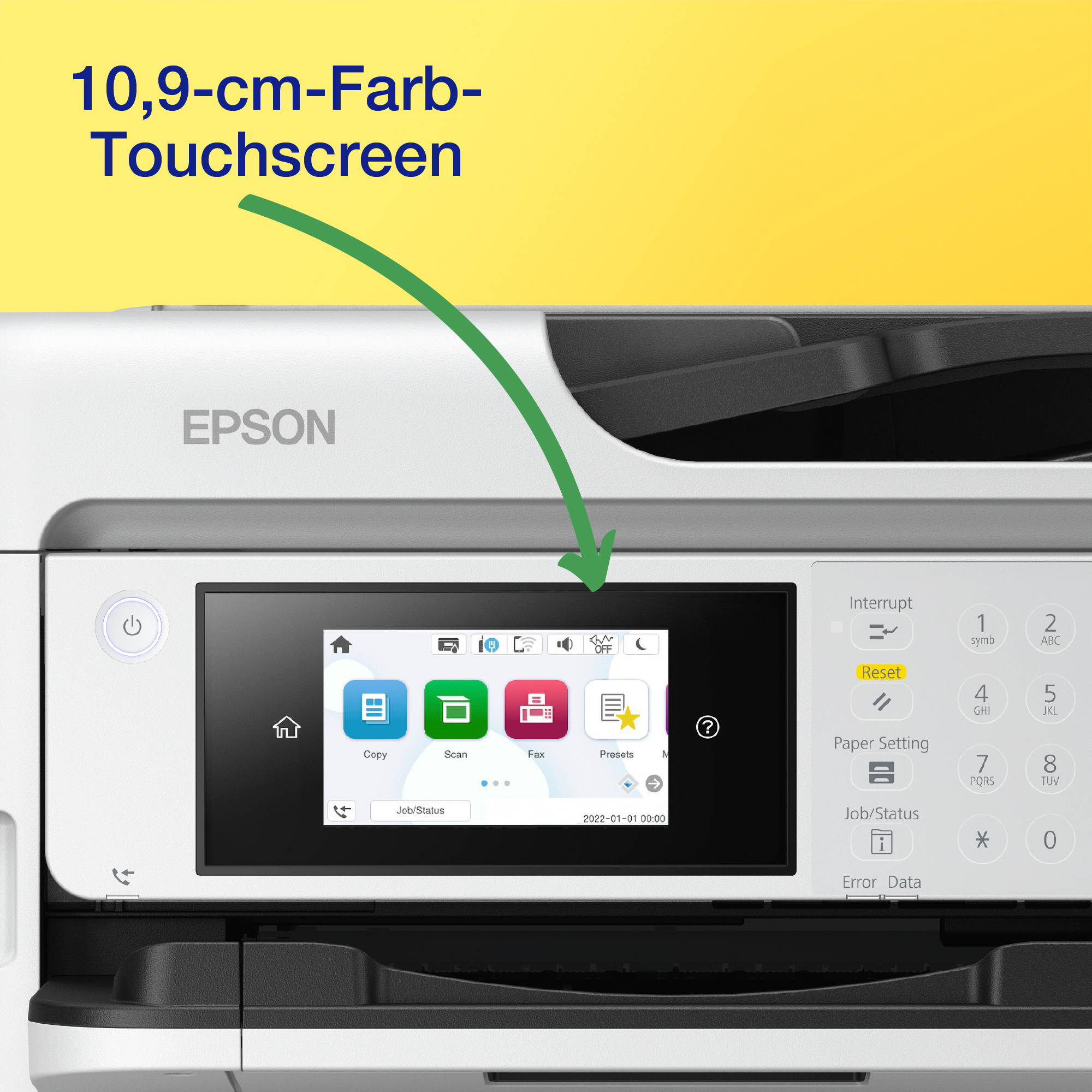 Epson WorkForce Pro WF-C5890DWF PD - Multifunktionsdrucker - Farbe - Tintenstrahl - A4/Legal (Medien