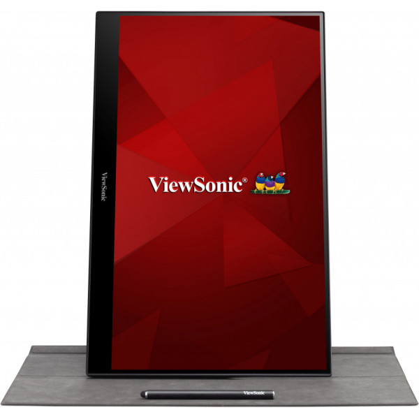 ViewSonic TD1655 - LED-Monitor - 40 cm (16") - tragbar - Touchscreen - 1920 x 1080 Full HD (1080p)