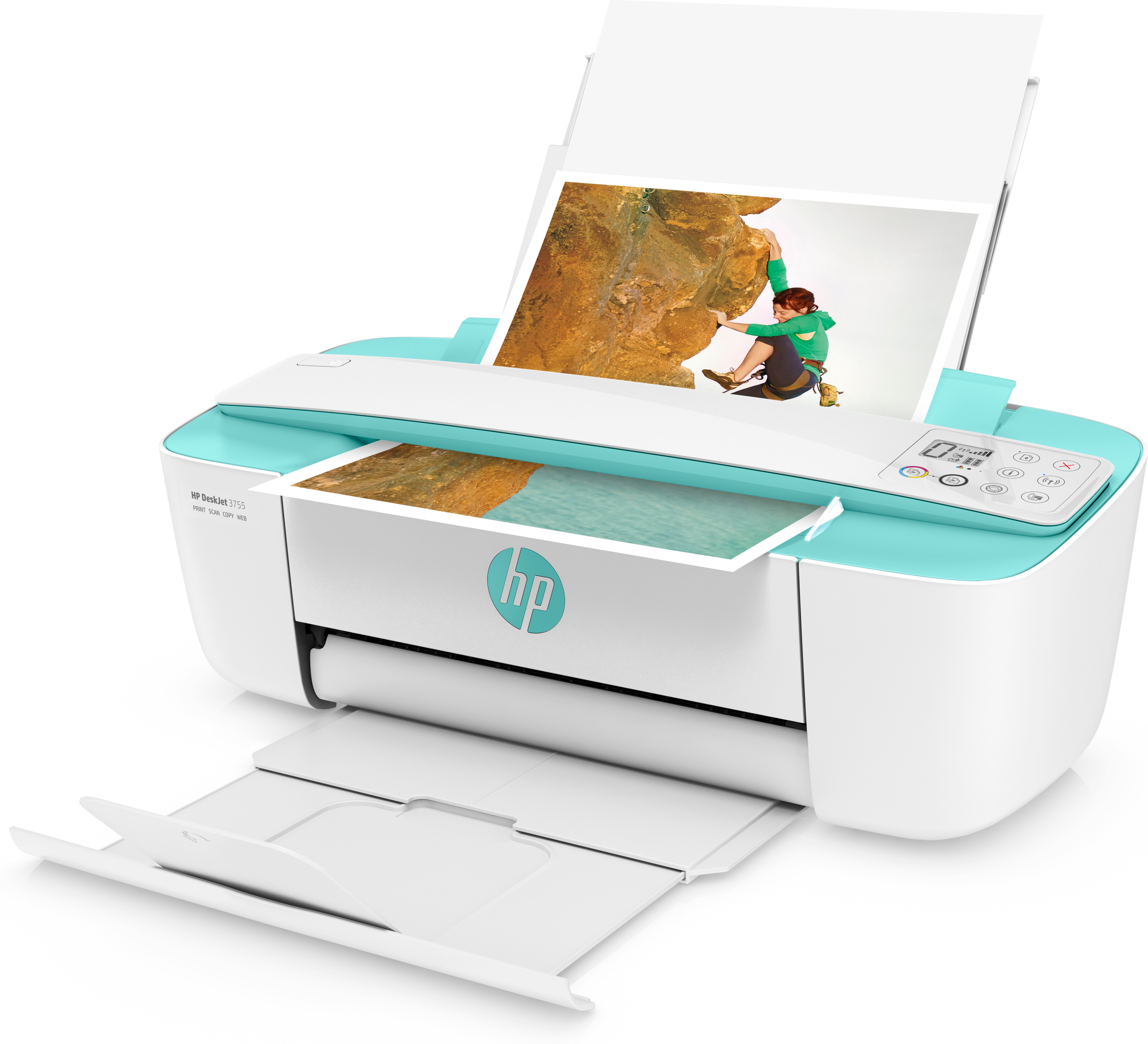 HP Deskjet 3750 All-in-One - Multifunktionsdrucker - Farbe - Tintenstrahl - 216 x 355 mm (Original)