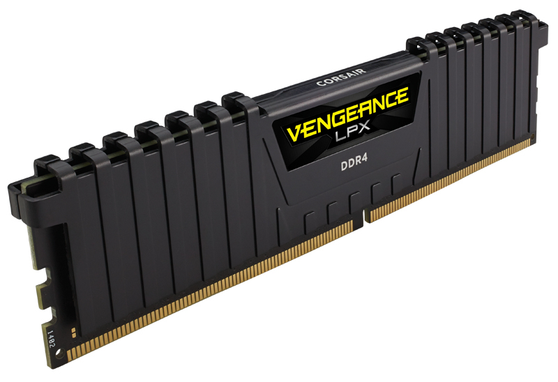 Corsair Vengeance LPX schwarz UDIMM 32GB Kit, DDR4-3200, CL16-20-20-38