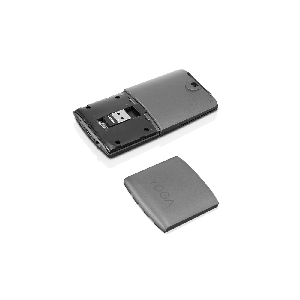 Lenovo GY50U59626, rechts, Optisch, RF Wireless + Bluetooth, 1600 DPI, Grau