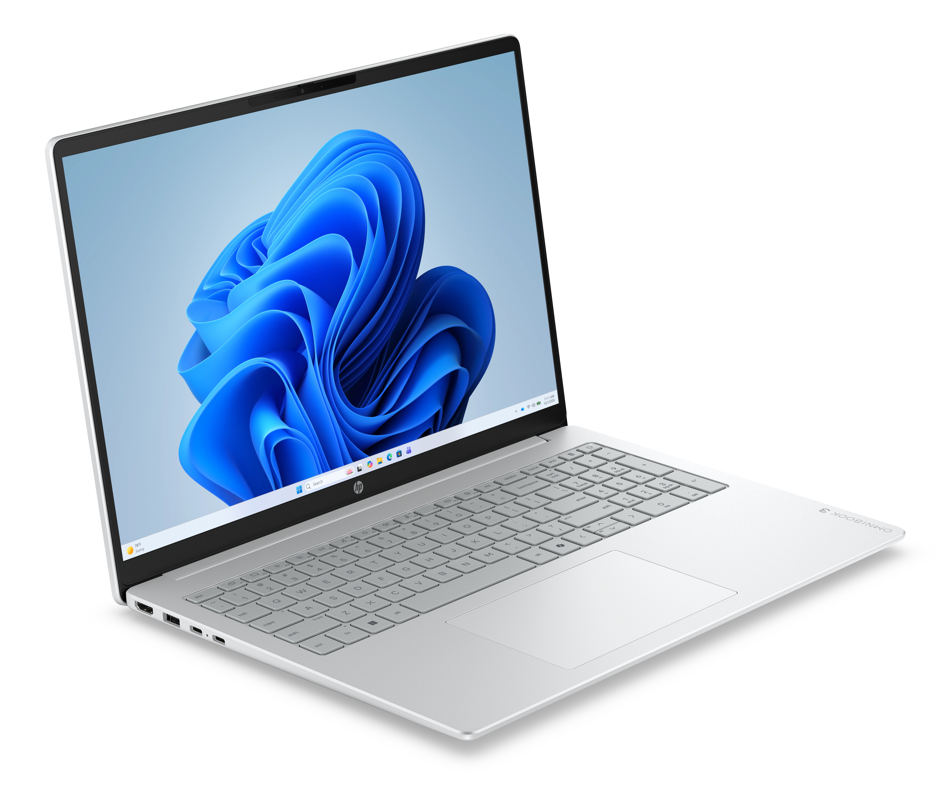 HP OmniBook 3 Laptop 16-by0655ng, AMD Ryzen? 5, 40,6 cm (16"), 1920 x 1200 Pixel, 16 GB, 512 GB, Win
