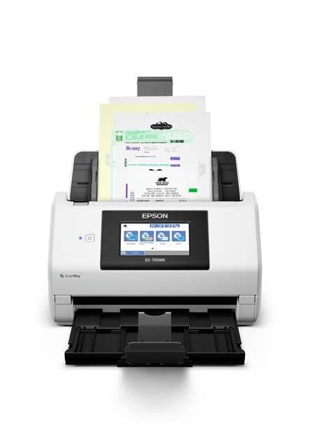Epson WorkForce DS-790WN - Dokumentenscanner - Duplex - A4/Legal - 600 dpi x 600 dpi - bis zu 45 Sei