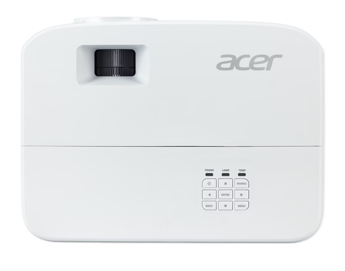 Acer P1257i - DLP-Projektor - tragbar - 3D - 4500 lm - XGA (1024 x 768)