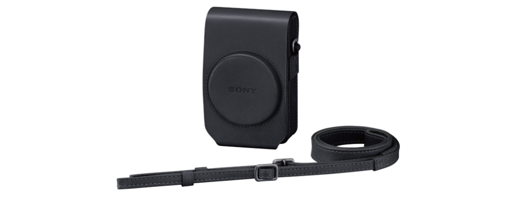 Sony LCS-RXG - Tasche für Kamera - Leder - Schwarz