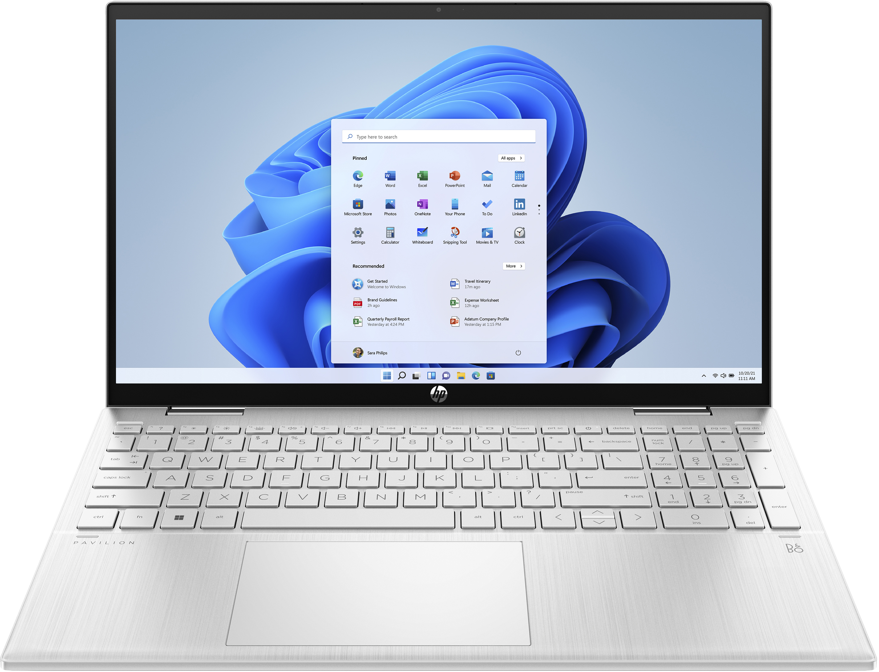 HP Pavilion x360 15-er1053ng, Intel® Core? i5, 3,3 GHz, 39,6 cm (15.6"), 1920 x 1080 Pixel, 8 GB, 25