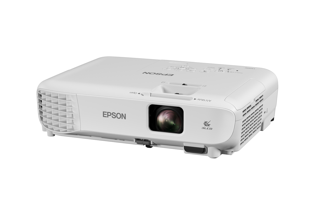 Epson EB-W06 - 3-LCD-Projektor - tragbar - 3700 lm (weiß)