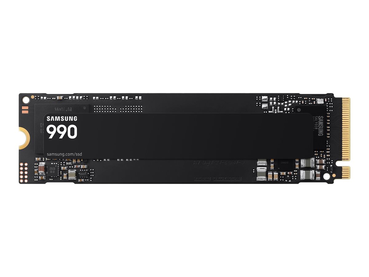 Samsung 990 MZ-V9V1T0BW - SSD - verschlüsselt - 1 TB - intern - M.2 2280 - PCIe 4.0 x4 (NVMe)