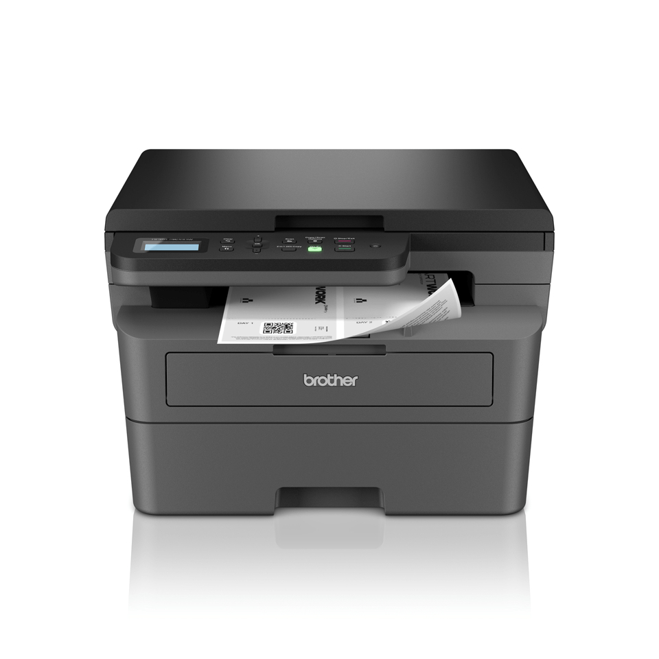 Brother DCP-L2620DW, Laser, Monodruck, 1200 x 1200 DPI, A4, Direktdruck, Schwarz