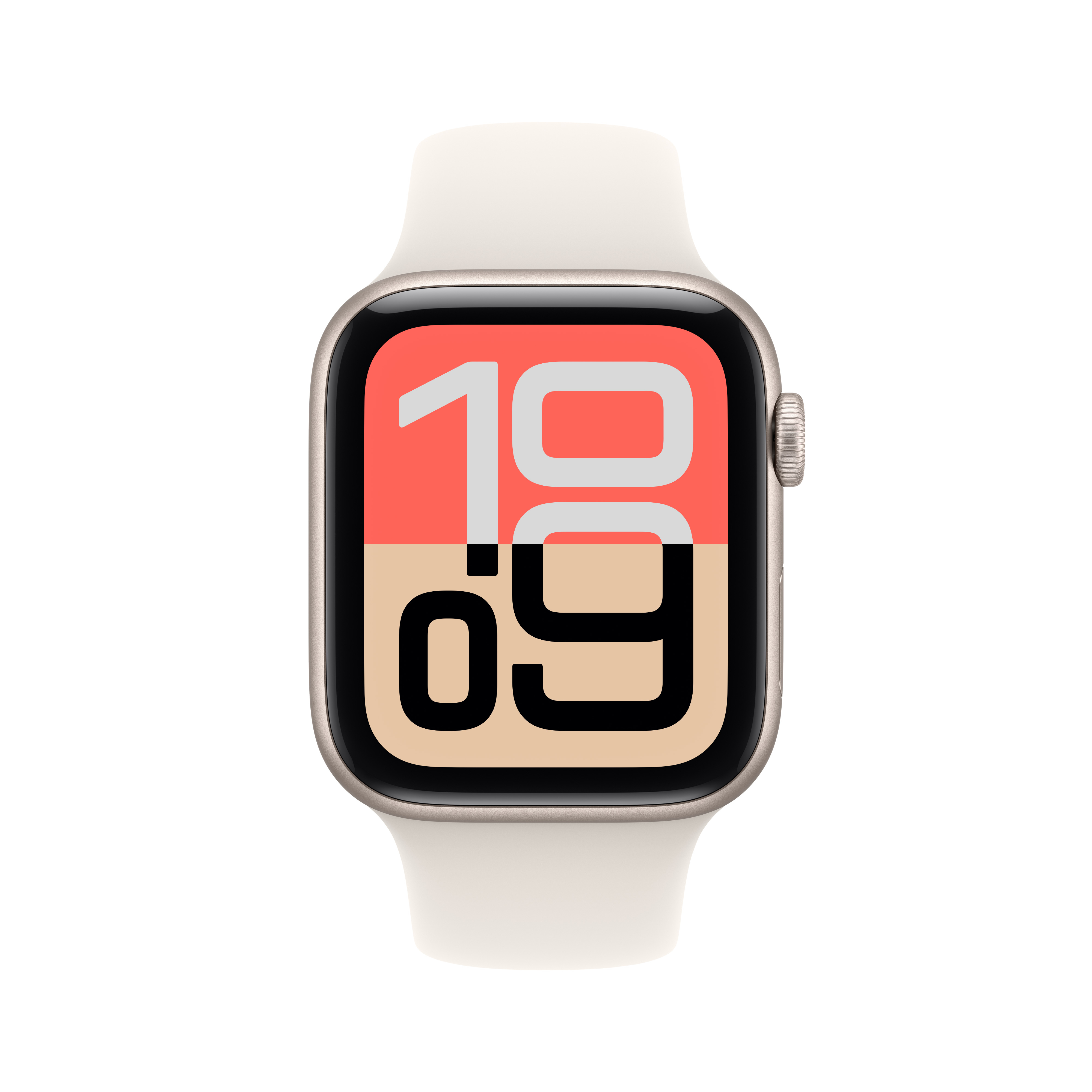 Apple Watch SE 3 (GPS) 44mm polarstern mit Sportarmband M/L polarstern