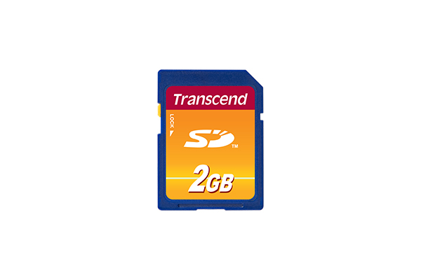Transcend Flash-Speicherkarte - 2 GB - SD