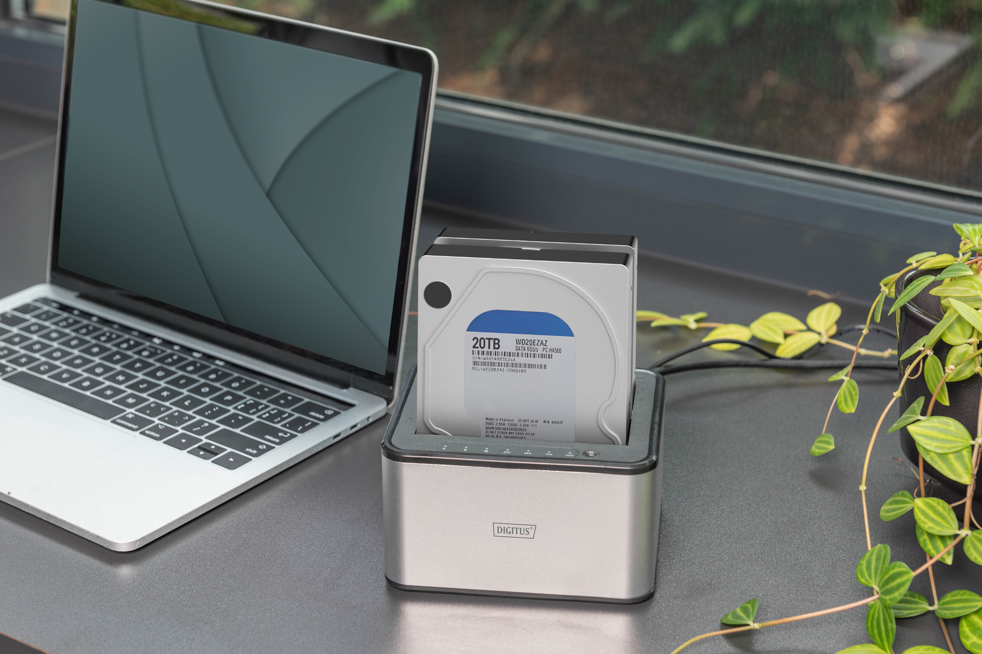 DIGITUS USB 3.0 Duale SATA HDD Dockingstation 2,5"/ 3,5