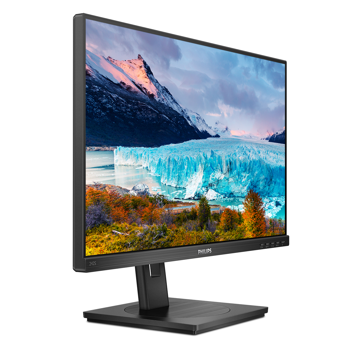 Philips S-line 242S1AE Monitor 60.5cm (24") Full HD, IPS, 4ms, HDMI, Displayport, VGA, DVI