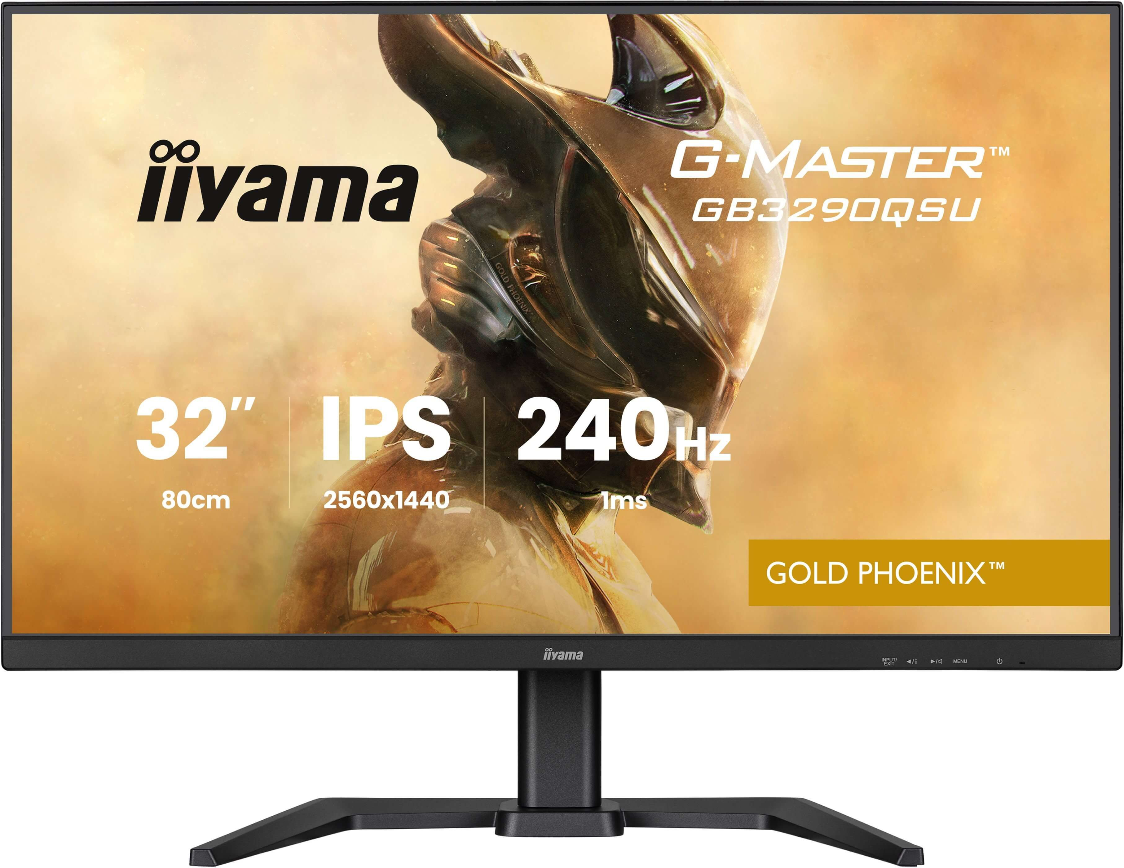 Iiyama G-MASTER Gold Phoenix GB3290QSU-B1 - LED-Monitor - Gaming - 80 cm (31.5")