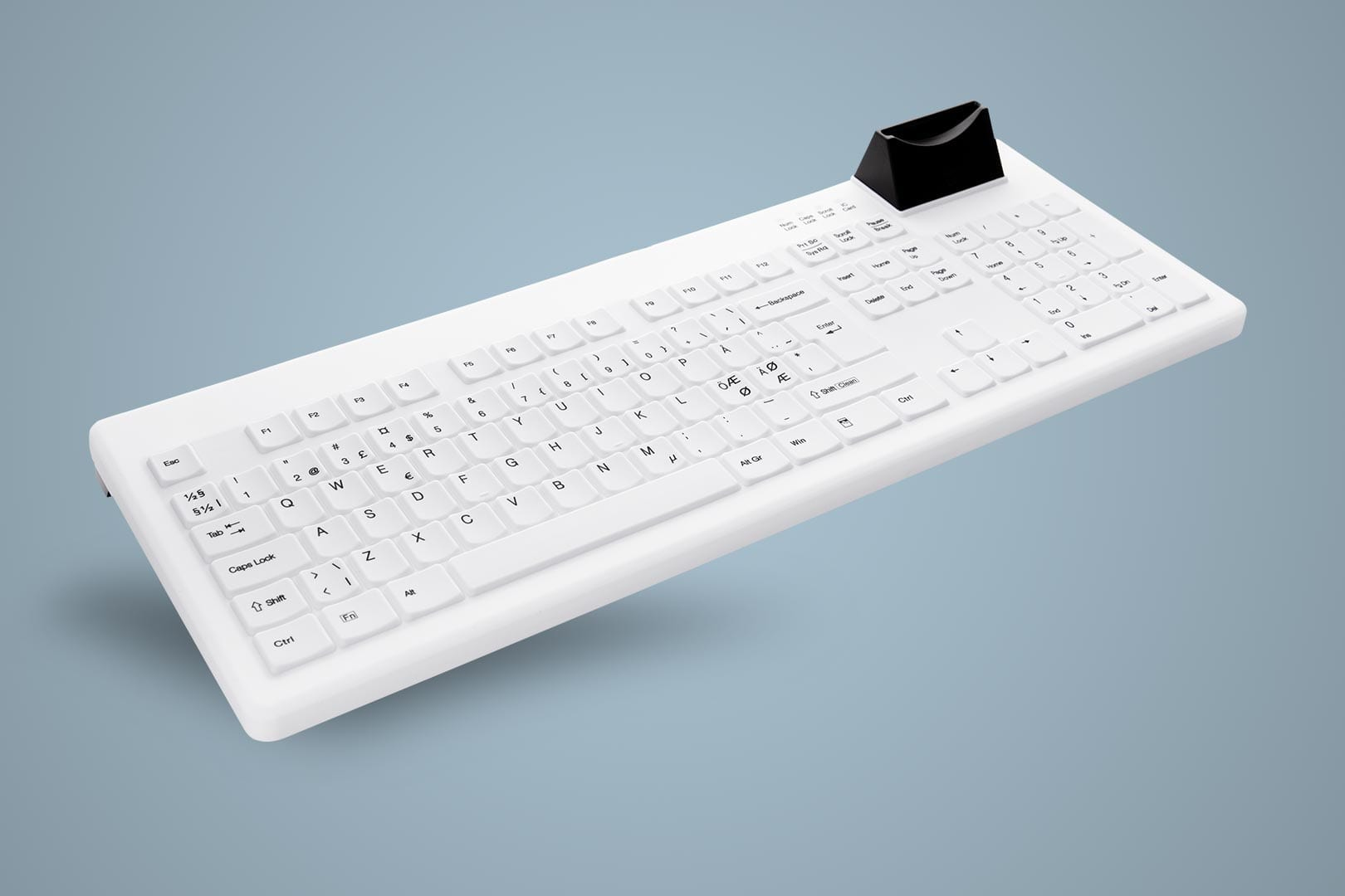 Cherry AKTIVE KEY Hygiene Smart Card Desktop Keyboard Sealed
