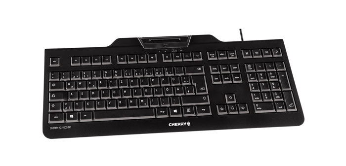 Cherry KC 1000 SC - Tastatur - USB - Schweizerisch