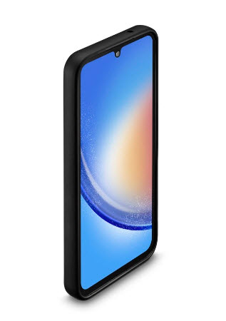 Hama Fantastic Feel, Cover, Samsung, Galaxy A35 5G, 16,8 cm (6.6"), Schwarz