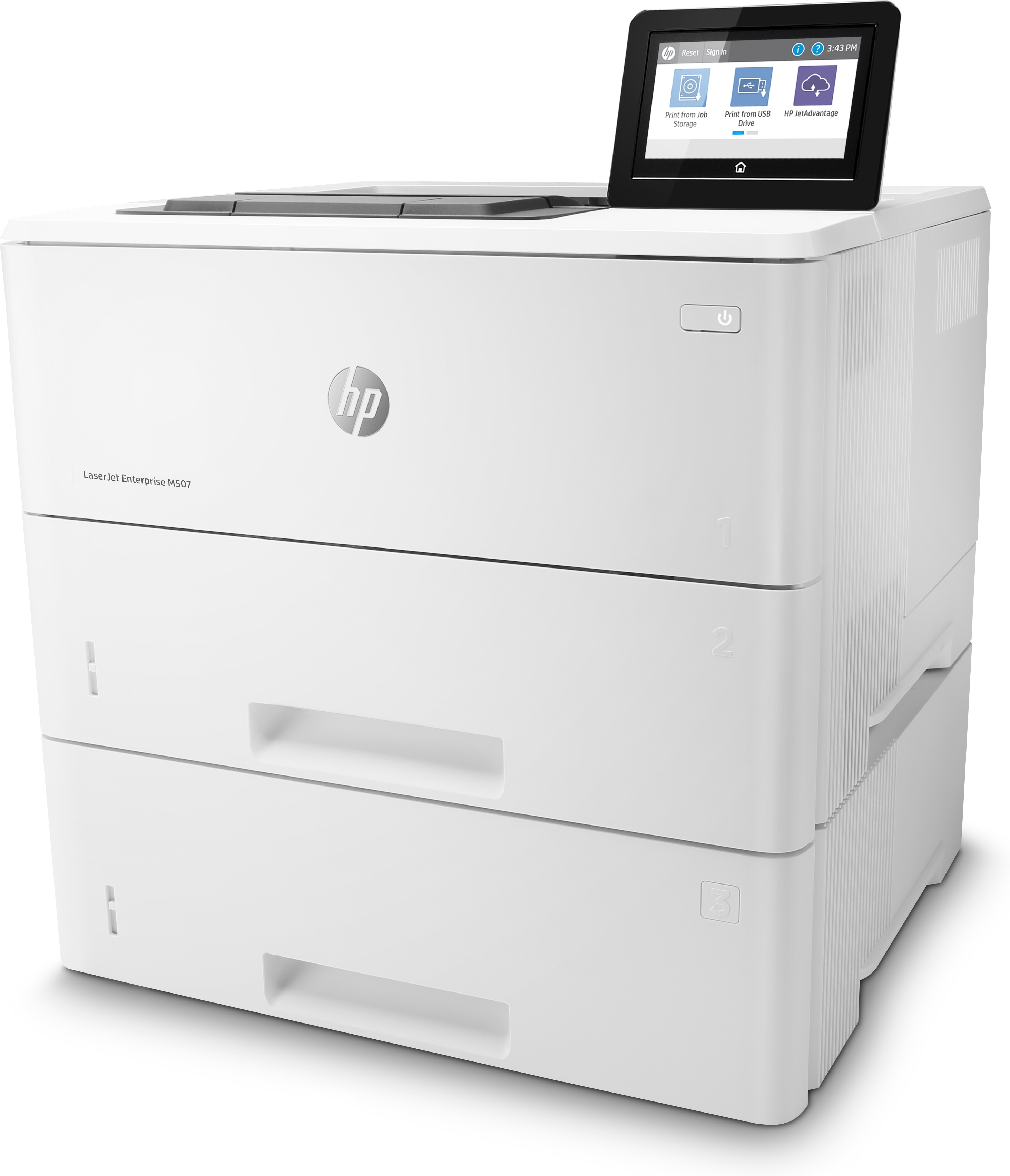 HP LaserJet Enterprise M507x S/W Laserdrucker