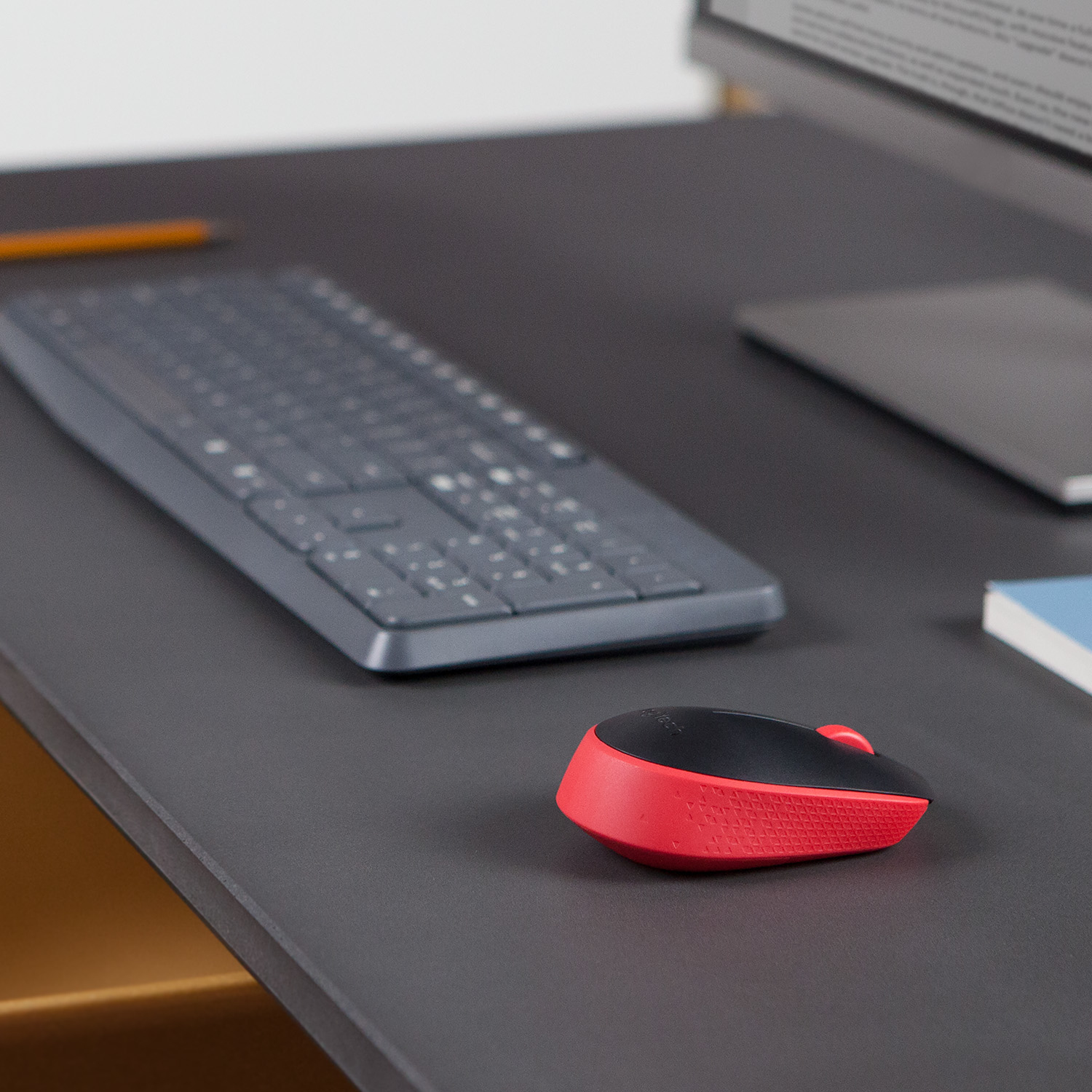 Logitech MK235 - Tastatur-und-Maus-Set - kabellos