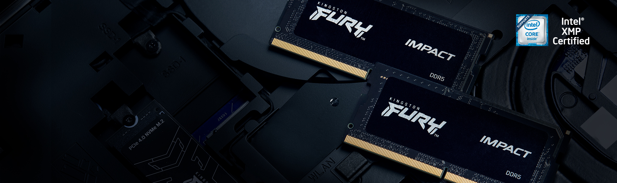 Kingston FURY Impact SO-DIMM 16GB, DDR5-5600, CL40-40-40, 1RX8