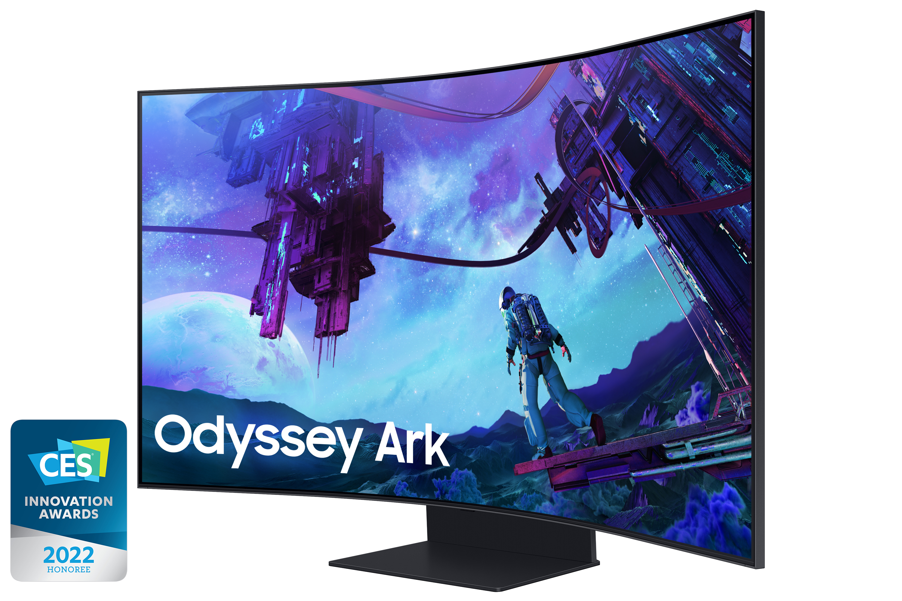 Samsung Odyssey Ark S55CG970NU - G97NC Series - QLED-Monitor - Smart - Gaming - gebogen - 138 cm (55