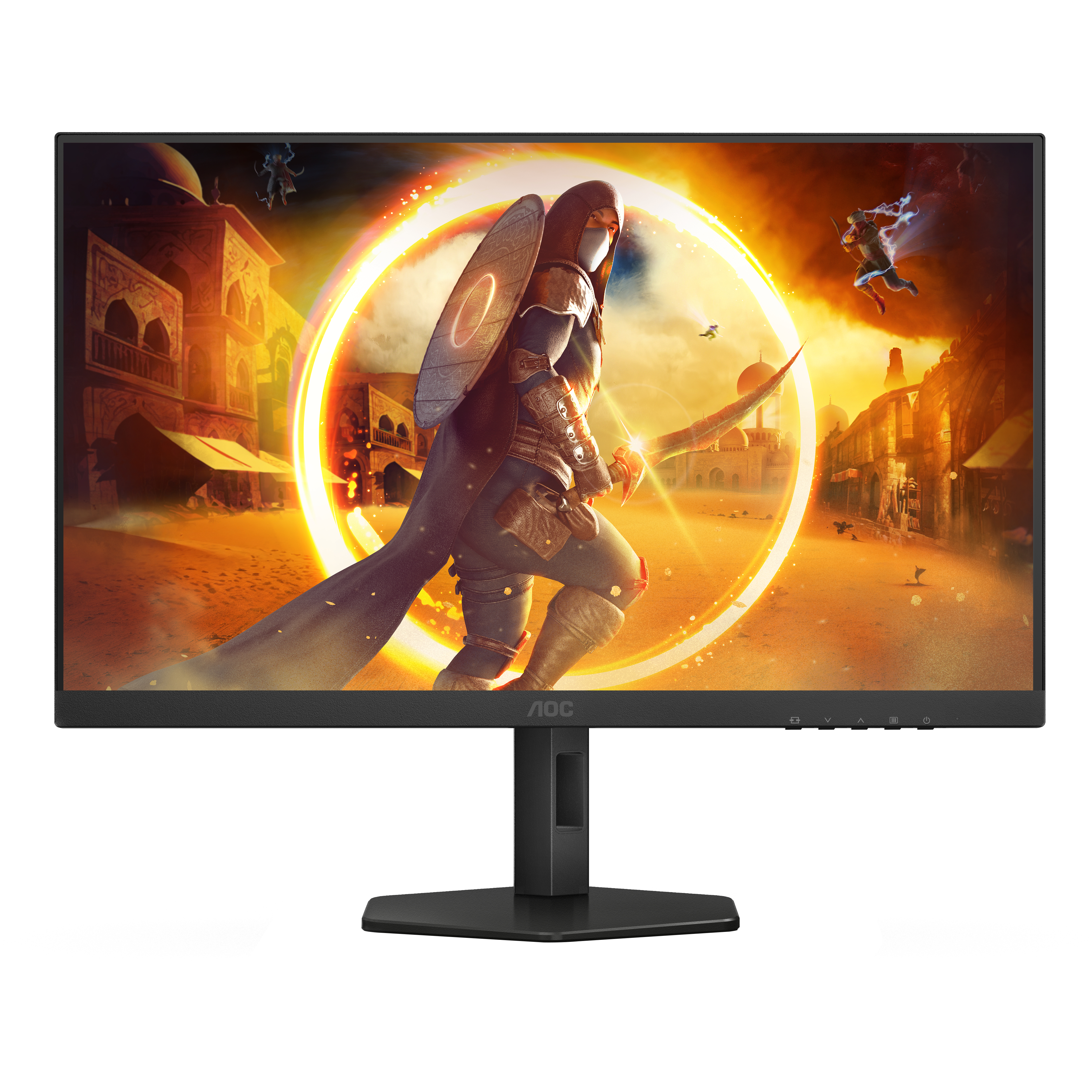 AOC G4 Q27G4XF, 68,6 cm (27"), 2560 x 1440 Pixel, Quad HD, LED, 1 ms, Schwarz, Grau