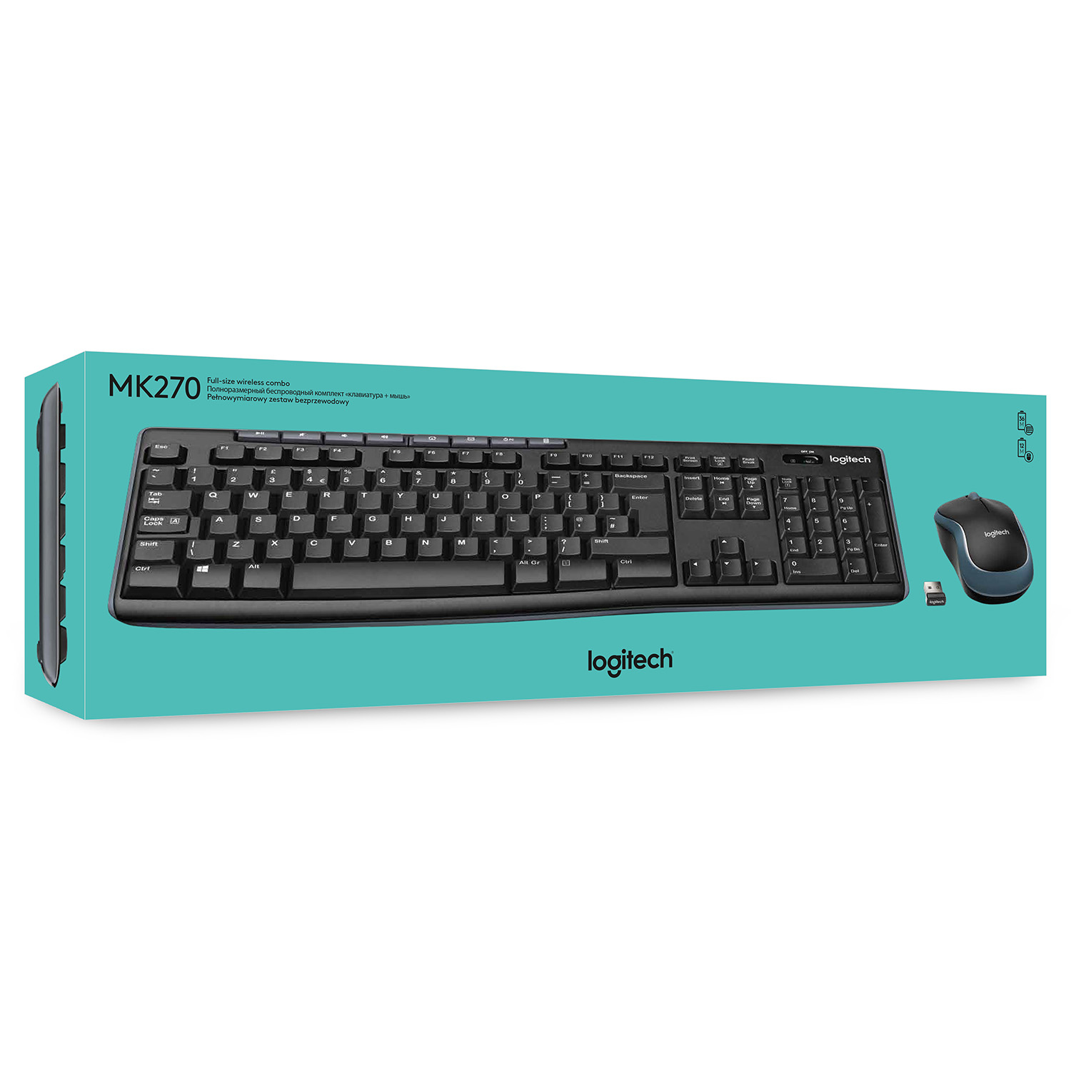 Logitech MK270 Wireless Combo - Tastatur-und-Maus-Set