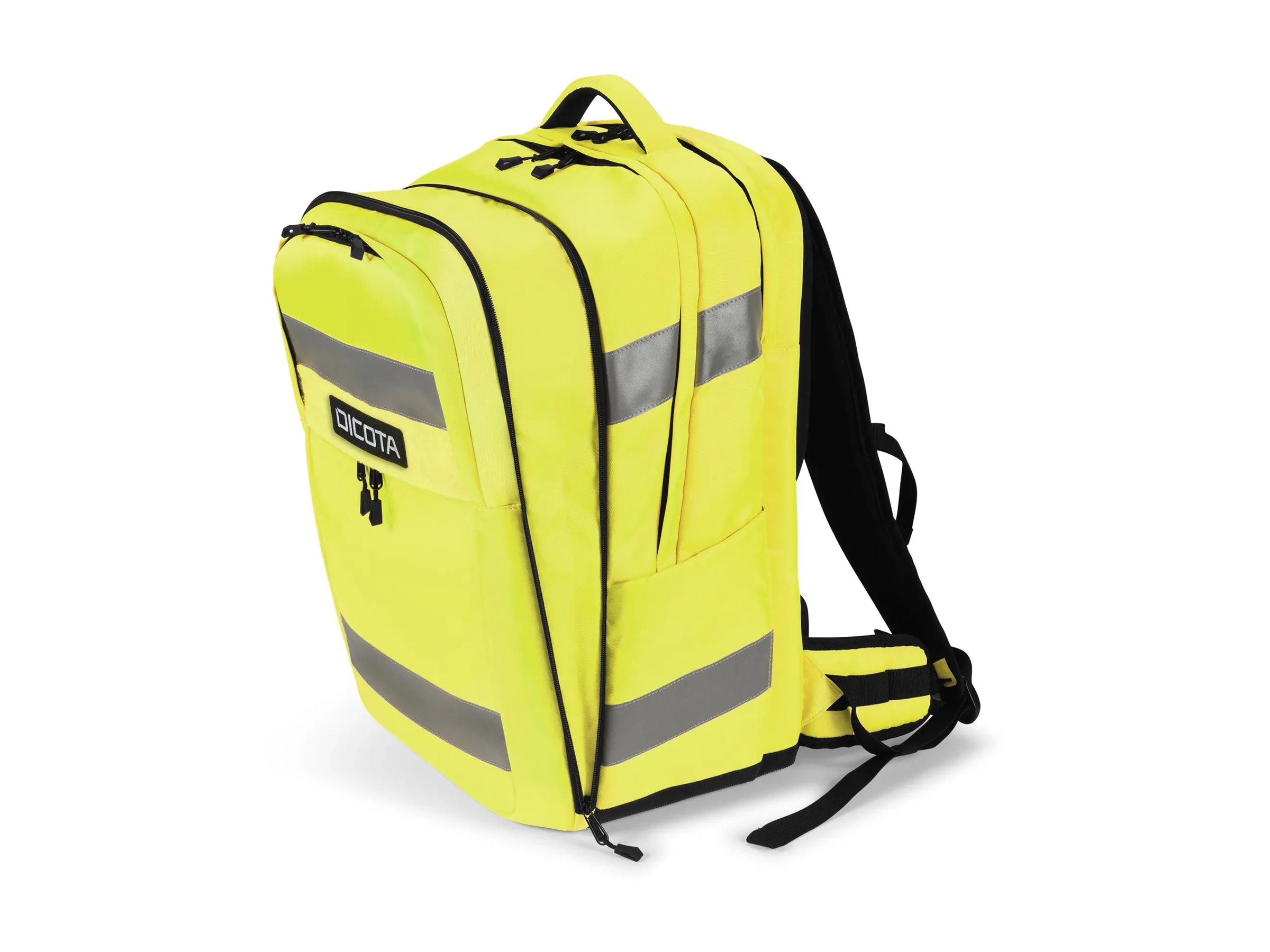 Dicota Hi-Vis V2 - Rucksack - 32 - 38 Liter - Polyester, Thermoplastisches Polyurethan (TPU)