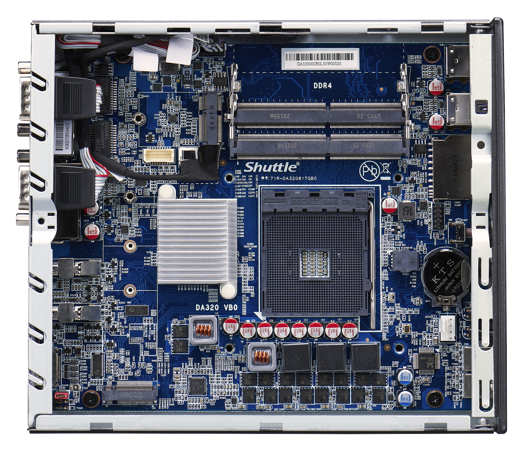 Shuttle XPC slim DA320 - Barebone - Slim-PC