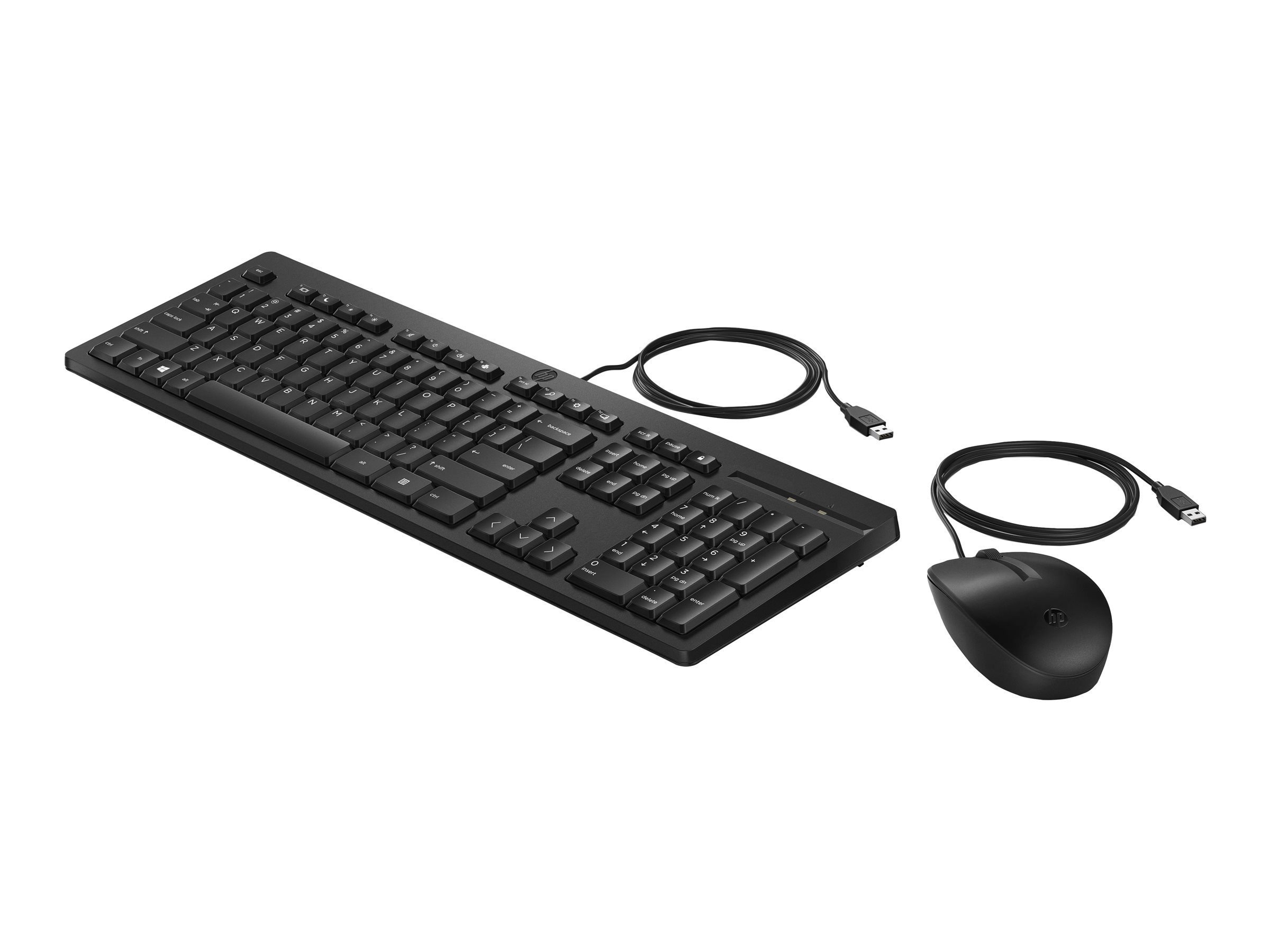 HP 225 - Tastatur-und-Maus-Set - USB - Pan-Nordic