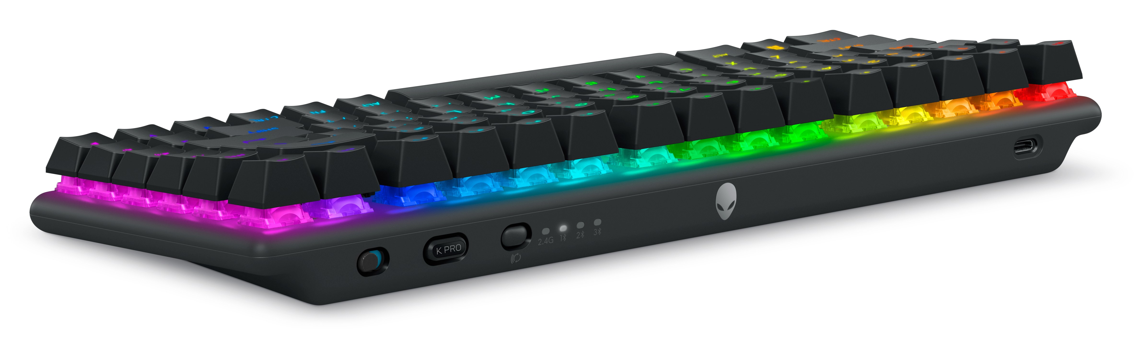 Dell Alienware Pro Wireless Gaming Keyboard - Tastatur - 75% - compact TKL - AlienFX Per-Key RGB / 1