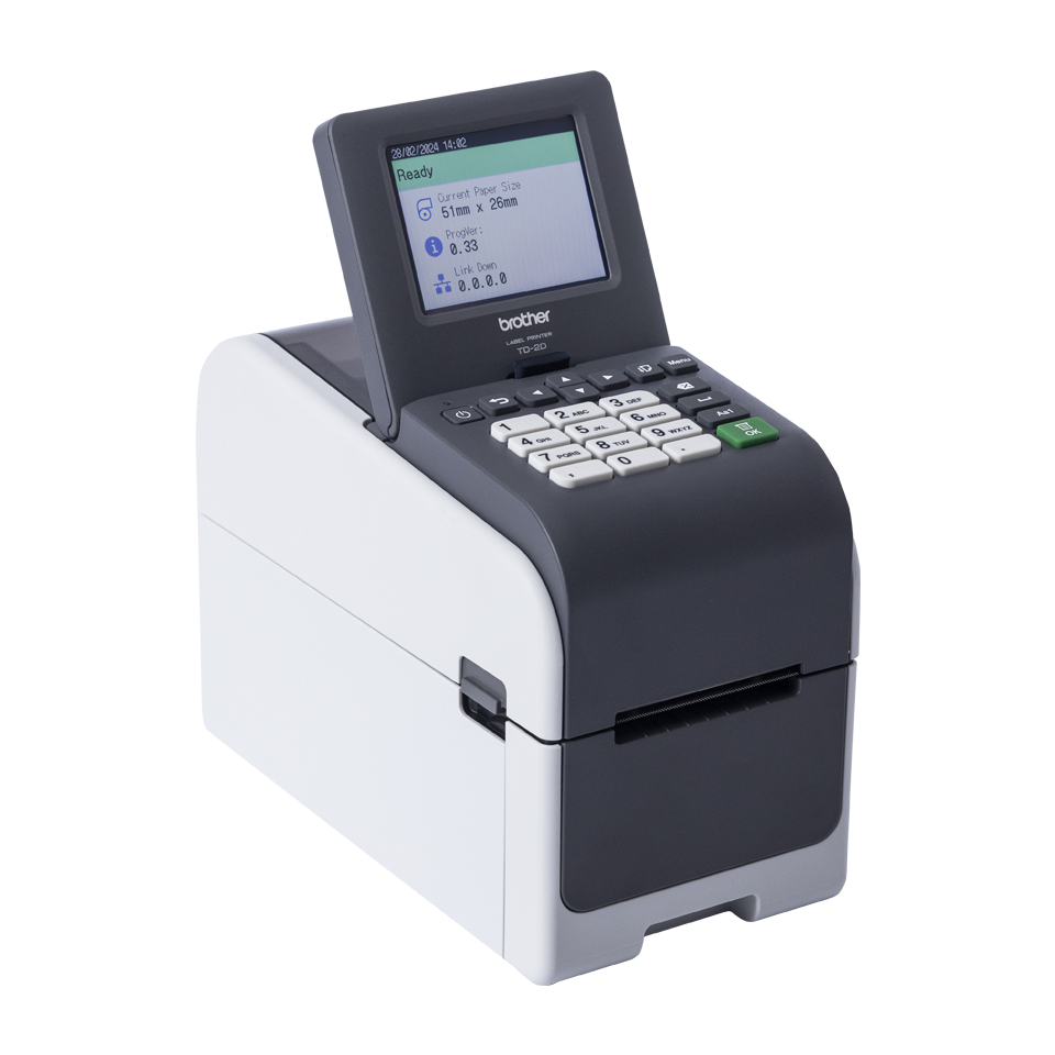 Brother TD-2320DSA 203 Etikettendrucker - Etiketten-/Labeldrucker - Thermotransferdruck