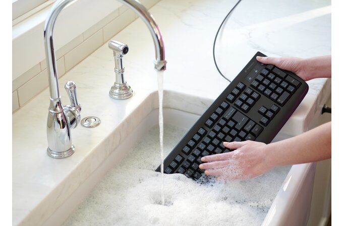Kensington Pro Fit Washable - Tastatur - waschbar
